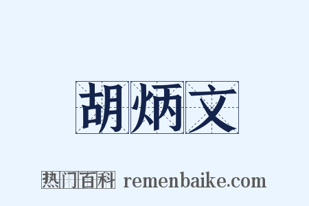 胡炳文是什么意思的图片